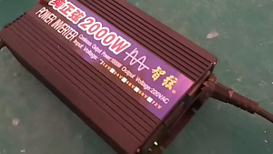 ZX Solar Power Pure Sine Wave Inverter DC12V/24V to AC220V for Car High power output Outdoor Camping