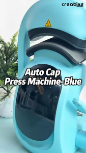 Creative Express Automatic Cap Press Machine | Heat Transfer Machine for Hat Caps Visors Heat Press