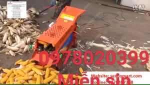 Máy bóc tách vỏ ngô siêu nhanh
