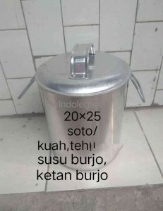 dandang susu burjo  dandang ketan burjo dandang teh alumunium