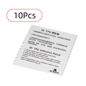 10Pcs Self-Adhesive Waterproof Transparent Self-Adhesive TPU Repair Tape Suitable for Repairing Tents Raincoats Swimming Rings