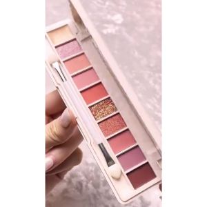 10 Shades Eyeshadow Palette Pigmented Long Lasting