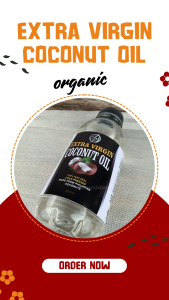 Greendahan Organic Extra Virgin Coconut Oil 500ml - A Healthy Cooking Oil Choice