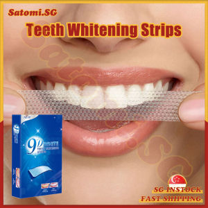💄SG Stock💄 𝟭𝟰𝗽𝗰𝘀/𝗯𝗼𝘅 9D Teeth whitening strips / White gel / Dental care / Whitening strips for teeth / Tooth care white strips / 美白牙贴
