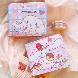Cute Cartoon Animation Design Womens Wallet Compact Portable INS Style Drivers License Card Holder for Students