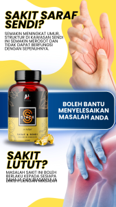 BLACK S - SOFTGEL UNTUK SARAF & SENDI
