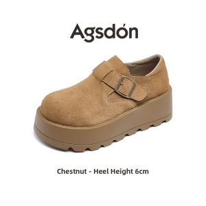 Agsdon | Thick Soled High Increased Full Coverage Soft Bottomed Retro Summer Sandal