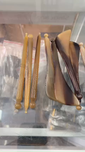 Cây gạch bạch huyết điện chẩn /MÁT XA DAY ẤN HUYỆT BẰNG SỪNG làm đẹp da - HAHANCO MH827