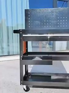 รถเข็นเก็บอุปกรณ์ช่าง3ชั้น 3 layer tool cart รถเก็บเครื่องมือช่าง ที่เก็บเครื่องมือช่าง ✔️พร้อมส่ง