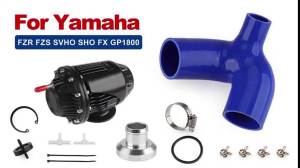 Supercharger Blow Off Valve BOV Kit Aluminum Alloy Pressure Release Valve Fit Yamaha FZR FZS FX SHO SVHO GP1800 Jet Ski Parts