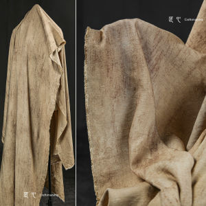 Vải Cotton Lanh Phong Cách Retro Vải Áo Khoác Váy Vải Quần Ống Rộng Vải Thiết Kế Đồ Dùng Gia Đình Vải Nỉ Cắt Rời