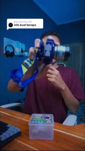 Headlamp outdoor Senter kepala 300 watt super terang cas listrik jarak jauh 900000m 900jam