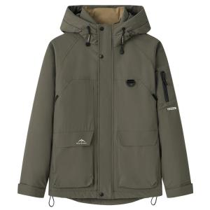 Enjeolon | Áo Khoác Hooded Dày ấm 90% Down Mùa Đông