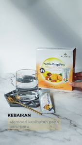 ALAVIE Nutrix-RespiPro 15s 虎乳芝蜂胶补肺强免疫力改善呼吸道疾病营养饮*Tiger Milk Mushroom Propolis Respiratory Care Strong Immune Vitamin C Cendawan Susu Harimau Lung Supplement*