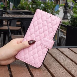 Anti-Fall Phone Case For Samsung Galaxy A52S A52 A72 A03S A02S A42 A32 A12 A22 5G Cover Samsung A52 A72 A71 A51 A31 A32 A22 4G Magnetic Small Fragrant Wind Leather Wallet Card Slot Flip Cover Casing
