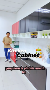 KENZZO 6 drawers High Gloss Kitchen Cabinet with Waterproof Surface Kitchen Cabinets Base Unit Kitchen Storage Almari