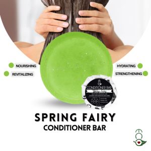 Eco Love Premium SPRING FAIRY Conditioner Bar Vegan Formula for All Hair Types Paraben Sulfate Free Natural Organic Vegan