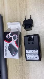 Mobile Battery Charger Universal LCD Indicator Screen USB-Port For Cell Phone Chargers 32-55mm Battery Charging US UK EU Plug