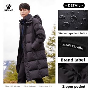 Kelme | Thickened Warm Long Couples Down Jacket