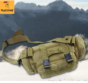 Tucano กระเป๋าสะพายข้าง 3IN1 สไตล์แทคติคอล ช่องใหญ่ใส่ของได้เยอะ ป้องกันละอองน้ำ