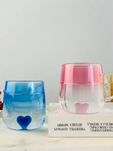 BIZE | High Aesthetics Heat Resistant Anti-Explosion Student Glass Cup
