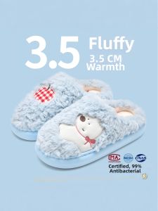 TZLDN | Antibacterial Winter Autumn Slippers Anti-slip Anti-odor