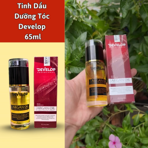 Tinh Dầu Dưỡng Tóc Develop [ Mẫu Mới ] Phục Hồi Khô Xơ Hư Tổn Do Uốn Duỗi Nhuộm  Chính Hãng - 65ml