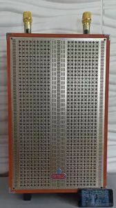 Loa kéo karaoke ONTEKCO 1502 Bass 40 cao cấp kèm 2 mic UHF không dây bảo hành 12 tháng