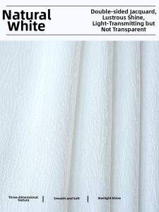 YIJIAREN | Translucent Privacy Sheer Curtain