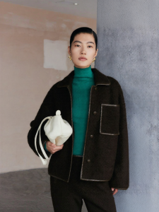 Eastern Light | First Shear Wool Alpaca Wool Coat