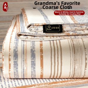 LUOLIQI | Cotton Coarse Cloth Bed Sheet Set Mattress Cover