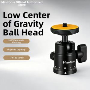 Minifocus | Multi-functional Damping Panorama Ball Head Tripod Mount for Mobile Phone and Camera