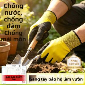 Găng Tay Làm Vườn Chống Thủng Chống Thấm Nước Chống Mài Mòn