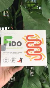 DR.FIDO- Men Vi Sinh bổ sung lợi khuẩn đường ruột giảm rối loạn tiêu hoá (Hộp 20 gói)