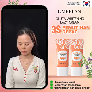 GMEELAN Sea Buckthorn Gluta Whitening 30g Krim Siang Lazy Cream Pelembab Wajah Cantik XX079