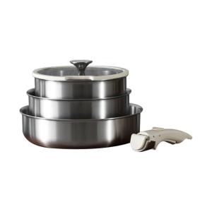 CAROTE | Coating-Free Detachable Handle Multifunctional Pans