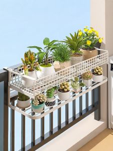 Adjustable Hanging Plant Pot Rack