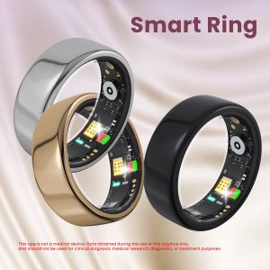 Smart Sports Ring - IP68 Fitness Tracker with Calorie & Distance Tracking Wireless App Sync USB Rechargeable Minimalist Design for Men & Women - Perfect Gift for Valentine’s Day Christmas Halloween
