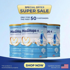 [NEW] Medihope + 400g - Milk for Cancer Patients Reduces Metastasis Inhibits Spread of Cancer Cell
