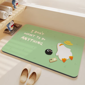 ZTION | Water Absorbent Non-slip Thickening Diatomite Bath Mat