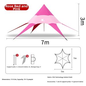 MUJOD | Colorful Commercial Camping Canopy
