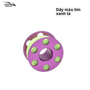 KEEP DIVING | 1 Chiếc Lặn Biển Mini Cuộn Dây Ngón Tay Cuộn Mặt Dây Hợp Kim Nhôm Dây Nylon Chất Lượng Cao Lưu Niệm Dành Cho Những Người Đam Mê Lặn
