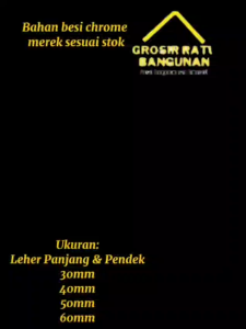 Gembok Stainless Leher Panjang Kunci Gembok Rumah Pagar Anti Maling Anti Congkel 30mm 40mm 50mm 60mm