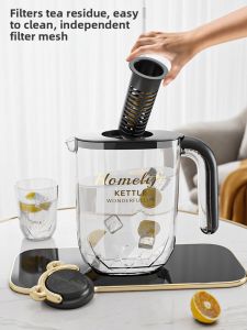 BOMANSI | Cold Water Tea Infuser Pitcher Large Capacity