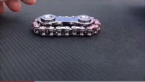 Sprockets Flywheel Fingertip Gyro Fidget Spinner Antistress Anxiety Metal Bike Chains EDC Spinner Fidget Toys For Adult Kids