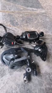 Shimano M4000 9 Speed Shifter Groupset Rear Derailleur rd MTB Mountain Bike Bicycle