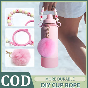 18-40oz DIY Cup Rope Tumbler Protection Accessories Multicolor Non-Slip Handle Water Bottle Removable Umbrella Rope