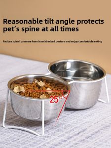 VOA | Anti-Tip Stainless Steel Pet Feeding Bowls