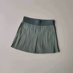 กระโปรงสั้นกีฬาสำหรับผู้หญิง ฤดูร้อน แห้งเร็ว กระโปรงสั้นจีบ โยคะ วิ่ง ฟิตเนส เทนนิส กระโปรงสั้นครึ่งตัว ป้องกันแสง