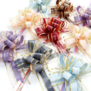 🔥Moheted👍Silk Pull Bow Ribbon Gift Birthday Wedding Festival Party DTY Valentines Day Wedding Decoration